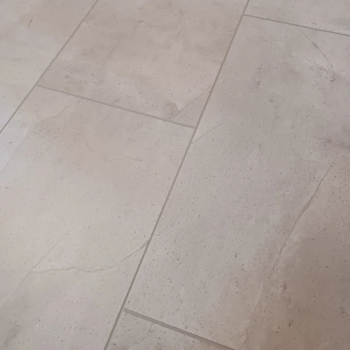 tile installation example