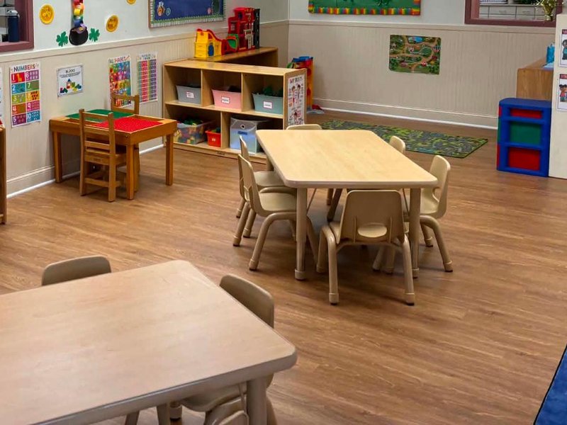 Daycare wanted to get rid of carpet and go LVP (Shaw)